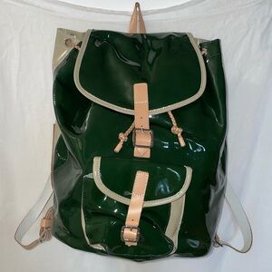 Harper Ave Patent Leather Backpack